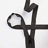Nylon Closed-end Zipper and Zinc Alloy Zipper Sliders Zipper Head DIY-BC0011-64-6