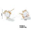 Exquisite Dragon Claw Crystal Zircon Stud Earrings Unique Ethnic Fashion Jewelry RW5746-3-1