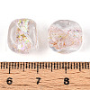 Handmade Foil Lampwork Beads FOIL-T007-02F-4