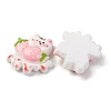 Cat Theme Opaque Resin Cabochons CRES-Z010-01D-2