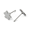 Tarnish Resistant Unisex 304 Stainless Steel Stud Earrings EJEW-E254-08P-2
