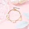 Brass Cable Chain Multi-strand Bracelets BJEW-TA00647-1