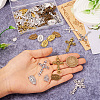 Tibetan Style Pendants and Tibetan Style Alloy Chandelier Components Links TIBEP-TA0002-28-6