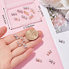Beebeecraft 20Pcs 2 Colors Brass Connector Charms KK-BBC0014-45-3