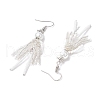 Handmade Glass Seed Beads Dangle Earrings EJEW-MZ00447-6