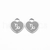 304 Stainless Steel Pendants STAS-S117-025I-2