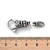316 Stainless Steel Lobster Claw Clasps Sets STAS-D303-10AS-04-3