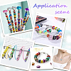 SOFPLATE 120Pcs Resin European Beads FIND-SP0002-05A-6