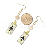 MIYUKI Delica Beads Stud Earring EJEW-MZ00412-01-4