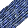Dyed Natural Lapis Lazuli Beads Strands G-P575-A46-6x4mm-02-2