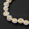 Handmade Millefiori Lampwork Beads Strands LAMP-G164-11O-3