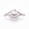 925 Sterling Silver Box Clasps STER-T007-135P-1