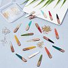 Olycraft DIY Teardrop Dangle Earring Making Kits DIY-OC0006-32-5