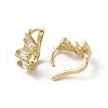 Brass Hoop Earrings EJEW-L271-13KCG-03-2