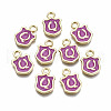 Alloy Enamel Charms ENAM-T012-03Q-RS-1