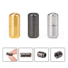 Brass Capsule Lace Lock Buckles KK-PH0035-79-4
