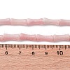 Natural Pink Opal Beads Strands G-L624-G06-12x5mm-5