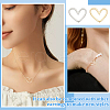 BENECREAT 30Pcs 2 Colors Brass Linking Rings KK-BC0012-49-6