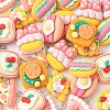 40Pcs 8 Styles Opaque Resin Pendants RESI-CJ0003-47-3