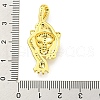 Brass Micro Pave Cubic Zirconia Pendants KK-K354-16B-G-3