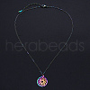 201 Stainless Steel Pendants Necklaces NJEW-S105-JN638-2
