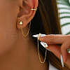 Geometric Triangle 925 Sterling Silver Cuff & Stud Earrings GX0732-1