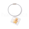 3Pcs Stainless Steel Resin Keychains KEYC-JKC01145-4