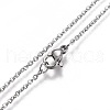 304 Stainless Steel Pendant Necklaces NJEW-Z006-01P-2