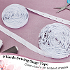 Plastic Snap Button Tape Trim Polyester Ribbons DIY-WH0632-31B-5