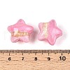 Transparent Resin Enamel Beads RESI-N043-02F-3
