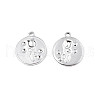 201 Stainless Steel Rhinestone Settings STAS-T063-182P-3