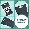 Cardboard Paper Hair Clip Display Cards CDIS-NB0001-04-5