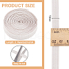 2M Metallic Yarn Ribbon SRIB-WH0011-220A-02-2