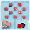 Plastic Presentation Boxes for Badge Storage & Display AJEW-WH0502-11-4