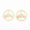 Ion Plating(IP) 304 Stainless Steel Pendants A-STAS-N090-LA911-2-3