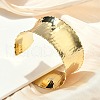 Brass Cuff Bangles for Women BJEW-A038-01A-G-1