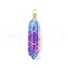 Glass Pendants PALLOY-JF01741-01-2