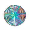 Ion Plating(IP) 304 Stainless Steel Pendants STAS-B031-04R-2