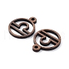 Walnut Wood Laser Cut Pendants WOOD-Q051-07J-2