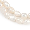 Natural Cultured Freshwater Pearl Beads Strands PEAR-P064-20A-04A-02-4