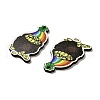 St. Patrick's Day Themes Printed Wood Pendants WOOD-V002-02B-2