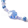Glass Seed Bead Beaded Bracelets for Women BJEW-JB09284-3