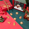 SUNNYCLUE 48Pcs 4 Styles Christmas Plastic Cabochons FIND-SC0011-29-4