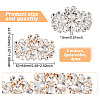 GOMAKERER 4Pcs 2 Colors Detachable Flower Shoe Decoration AJEW-GO0001-95-2