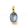 Ion Plating(IP) 304 Stainless Steel Rhinestone Pendants STAS-A104-11G-08-1
