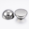 304 Stainless Steel Cabochon X-STAS-H398-20mm-37P-2