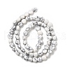 Synthetic Howlite Beads Strands G-C179-A6mm-19-3