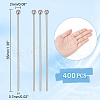 Unicraftale 400Pcs 304 Stainless Steel Ball Head Pins STAS-UN0049-22-2