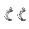 304 Stainless Steel Charms STAS-V002-03P-1
