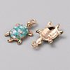 Alloy Enamel Pendants FIND-CJC0027-01G-08-2
